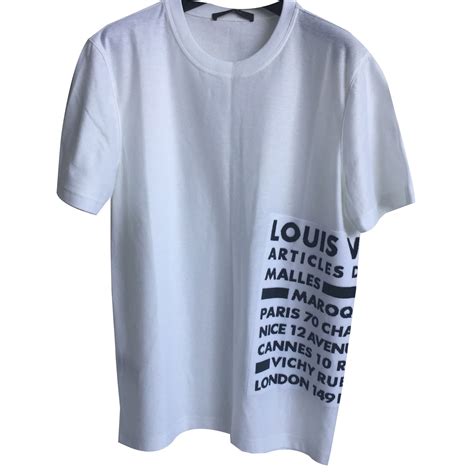 t shirt louis vuitton blanc|Louis Vuitton t shirt 2021.